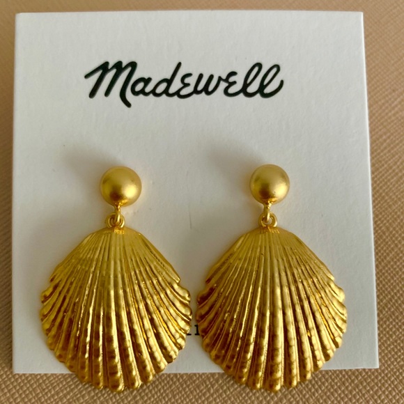 Shell Drop Earrings by MADEWELL - Picture 2 of 8
